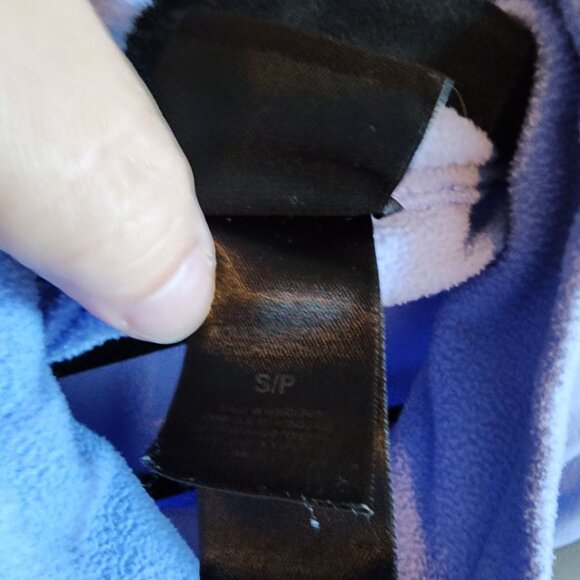 The North Face periwinkle blue quarter-zip fleece womens size S - Picture 4 of 4